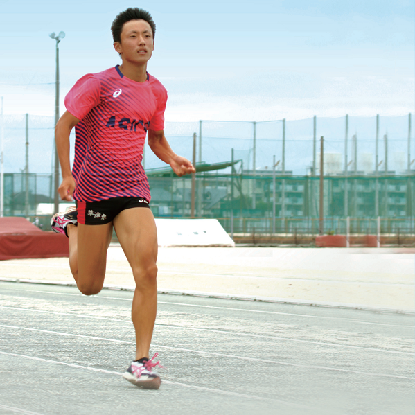 SKETCH of 高校スポーツ】［草津東高校陸上競技部］澤大地 | LAKESTARS