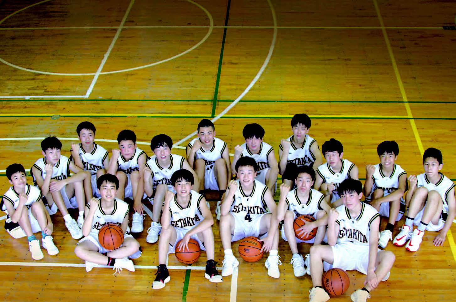 挑戦の日々は消えない 男子バスケットボール 瀬田北中学校 Lakes Magazine Web レイクスマガジン