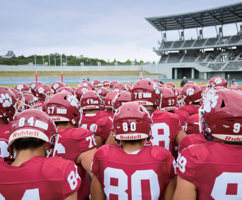 立命館大学パンサーズの試合用フットボールパンツ-