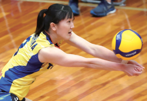 【直筆サイン\u0026メッセージ入り】東レアローズ 女子　中島未来 Vリーグボール